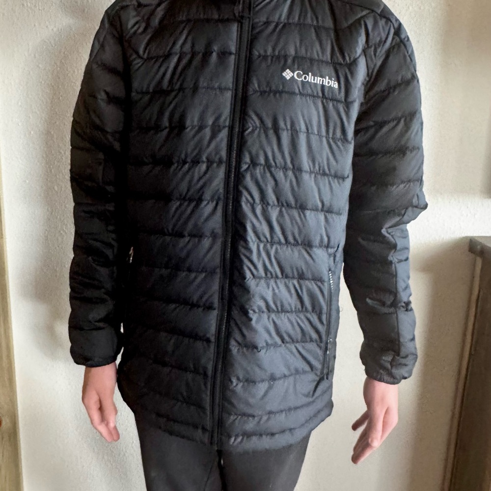 Columbia Men's Black Omniheat Puffer Jacket